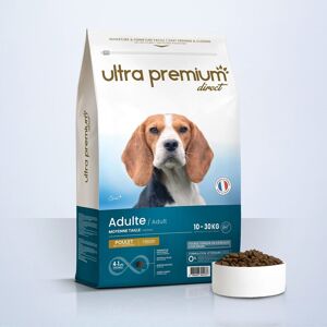 Ultra Premium Direct Croquettes Super Premium pour Chien de Taille Moyenne (de 10 à 30 Kg)
