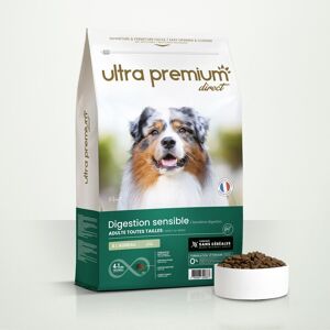 Ultra Premium Direct Croquettes Sans Céréales Chien Digestion Sensible Toutes Tailles