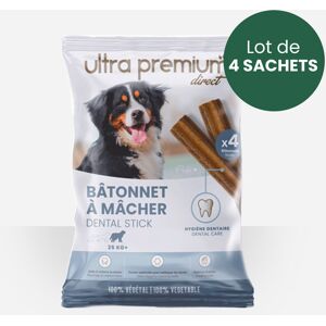 Ultra Premium Direct 16 bâtonnets à mâcher pour chien de +25kg