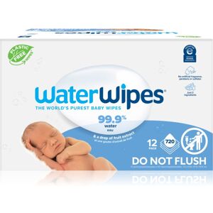 WaterWipes Baby Wipes 12 Pack lingettes douces pour bébé 12x60 pcs