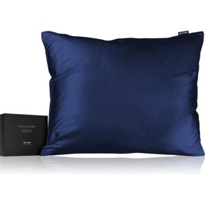Notino Silk Collection Pillowcase taie d’oreiller en soie Navy Blue 50x60 cm