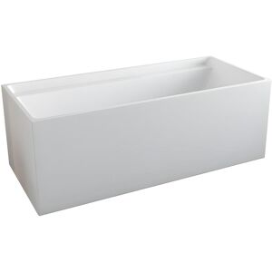Vente-unique Baignoire îlot rectangulaire - 280 L - 170 x 75 x 60 cm - Blanche - Acrylique - ASPIUS