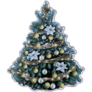 Royal Canadian Mint Holiday Tree - Fine Silver Coin