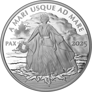 Royal Canadian Mint Peace Dollar  1 oz. Fine Silver Coin