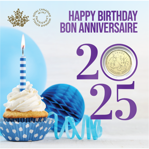 Royal Canadian Mint Birthday Gift Card Set (2025)