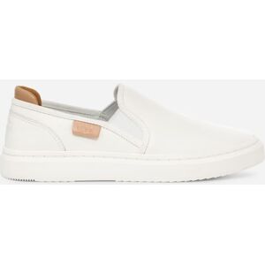 UGG® Women's Alameda Slip On Leather Shoes in Bright White, Size 9 - Bright White - Size: 9