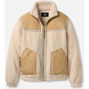 UGG® Women's Tasman Jacket in Cream/Sand, Size XL - Cream/Sand - Size: XL