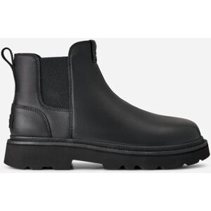 UGG® Men's Chelsea Lug Leather Boots in Black, Size 15 - Black - Size: 15