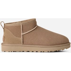 UGG® Women's Classic Ultra Mini Sheepskin Classic Boots in Pink, Size 5 - Pink - Size: 5