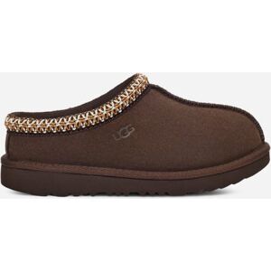 UGG® Kids' Tasman II Suede Slippers in Red, Size 2K - Red - Size: 2K