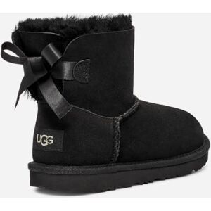 UGG® Kids' Mini Bailey Bow II Boot Sheepskin Classic Boots in Purple, Size 2K - Purple - Size: 2K