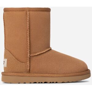 UGG® Kids' Classic II Boot Sheepskin Classic Boots in Pink, Size 2K - Pink - Size: 2K