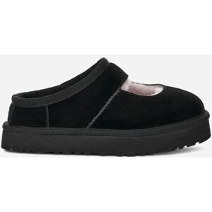 UGG® Kids' Bea Mary Jane Sheepskin Slippers in Black, Size 2K - Black - Size: 2K