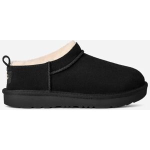 UGG® Kids' Classic Micro Sheepskin Classic Boots in Black, Size 2K - Black - Size: 2K