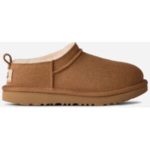 UGG® Kids' Classic Micro Sheepskin Classic Boots in Chestnut, Size 2K - Chestnut - Size: 2K