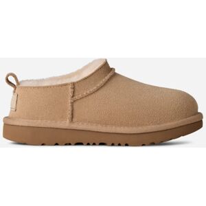 UGG® Kids' Classic Micro Sheepskin Classic Boots in Sand, Size 2K - Sand - Size: 2K