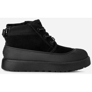 UGG® Kids' Neumel Weather Hybrid Suede Classic Boots in Black, Size 2K - Black - Size: 2K