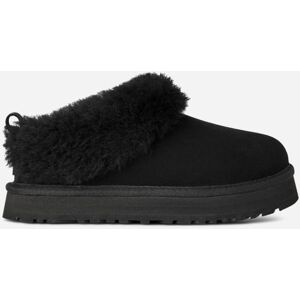 UGG® Kids' Tazzelle Sheepskin Slippers in Black, Size 2K - Black - Size: 2K