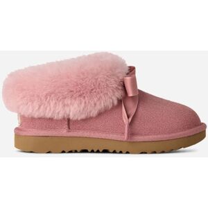 UGG® Kids' Bailey Slipper Sheepskin Slippers in Pink Dawn, Size 2K - Pink Dawn - Size: 2K