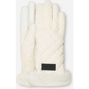 UGG® Women's Quilted Performance Glove Sheepskin Gloves in Nimbus, Size Small - Medium - Nimbus - Size: S/M