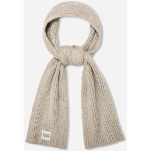 UGG® Chunky Rib Scarf Knit Scarves in Light Grey - Light Grey - Size: O/S