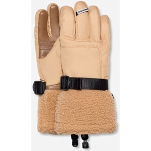 UGG® Women's Shasta UGG®fluff Glove Gloves in Mustard Seed/antelope, Size Medium - Mustard Seed/antelope - Size: M