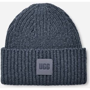 UGG® Men's Chunky Rib Beanie in Dark Wave - Dark Wave - Size: O/S