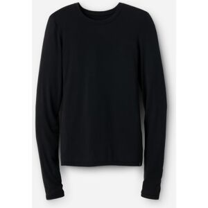UGG® Women's Aidelene Long Sleeve Tee LENZINGu2122 ECOVEROu2122 Viscose Blend in Black, Size XXS - Black - Size: XXS