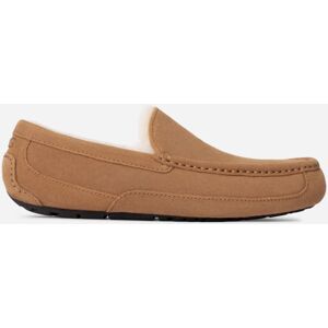 UGG® Men's Ascot Sheepskin Slipper Loafers in Red, Size 8EEE - Red - Size: 8EEE
