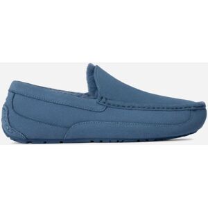 UGG® Men's Ascot Sheepskin Slipper Loafers in Pacific Blue, Size 11 - Pacific Blue - Size: 11