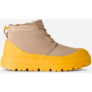 UGG® Men's Neumel Weather Hybrid Suede/Waterproof Classic Boots in Mustard Seed/Summer Wheat, Size M14 / W15 - Mustard Seed/Summer Wheat - Size: M14 / W15