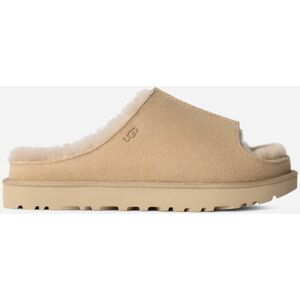 UGG® Women's Greenport Slide Sheepskin Slippers in Sand, Size 7 - Sand - Size: 7
