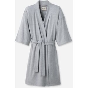 UGG® Women's Monrose Robe Knit/Recycled Materials in Grey Heather, Size 2X - Grey Heather - Size: 2X