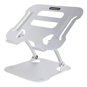 Lenovo StarTech.com Angle and Height Adjustable Ergonomic Laptop Stand - Silver