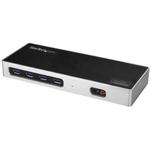 Lenovo StarTech.com Dual Monitor 4K USB-C & USB-A Docking Station