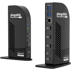 Lenovo Plugable USB-C Triple Monitor Docking Station with 100W Laptop Charging