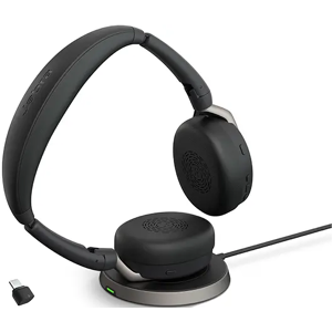 Lenovo Jabra Evolve2 65 Flex Link380c MS Stereo Headset with Wireless Charger