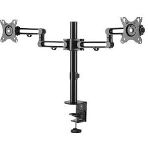 Lenovo StarTech.com Desk Mount Dual Monitor Arm - Desk Clamp VESA Compatible Monitor Mount for up to 32 (17.6lb/8kg) Displays - Ergonomic Articulating Monitor Arm - Height Adjustable/Tilt/Swivel/Rotating