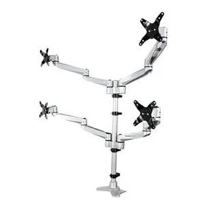 Lenovo StarTech.com Ergonomic Desk Mount Adjustable Premium Quad Monitor Arm for 2x2 Displays up to 76.2cm/30in (24.8lb/11.3kg)