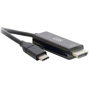 Lenovo C2G USB-C to HDMI Audio/Video Adapter Cable, 1.8m/6ft - Black