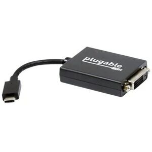 Lenovo Plugable USB-C to DVI Adapter, Display up to 1920x1200