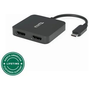 Lenovo Plugable USB-C to HDMI Adapter for Dual Monitors 4K 60Hz