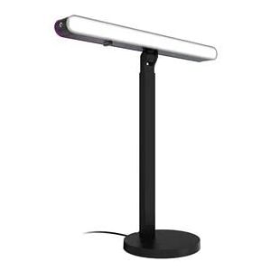 Lenovo Logitech G Litra Beam LX Platinum Dual-Sided RGB LED Streaming Light with TrueSoft for Streaming and Broacasting - Black