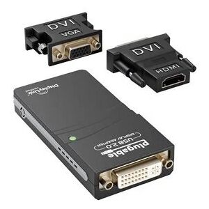 Lenovo Plugable USB 2.0 to DVI, VGA, or HDMI Multi-Monitor External Video Graphics Card Adapter up to 1920x1080