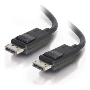 Lenovo C2G 8K DisplayPort M/M Cable with Latches, 1.8m/6ft - Black