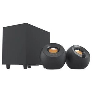 Lenovo Creative Labs Pebble Plus 2.1-Channel Desktop Speakers with Subwoofer - Black