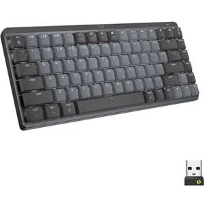 Lenovo Logitech MX Mechanical Linear Mini Wireless Illuminated Keyboard - Graphite