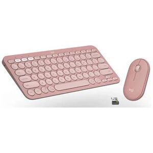 Lenovo Logitech Pebble 2 Wireless Keyboard & Mouse Combo - Rose