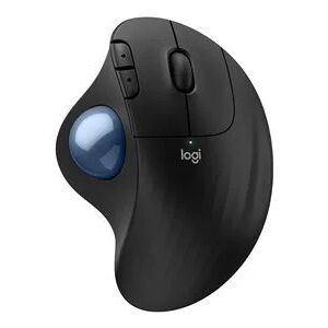 Lenovo Logitech ERGO M575S Wireless Ergonomic Trackball Mouse - Black