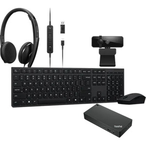 Lenovo WFH Bundle With Webcam 2